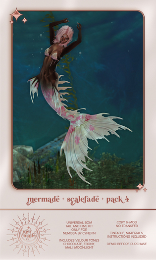 Scale Fade by mermade. // Pack 4
