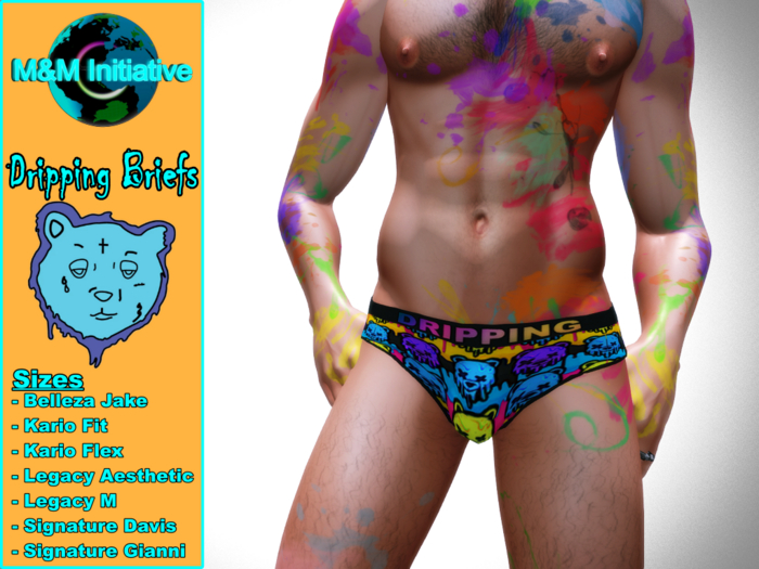 M&M Initiative - Delivery Hud - Dripping Briefs - C8