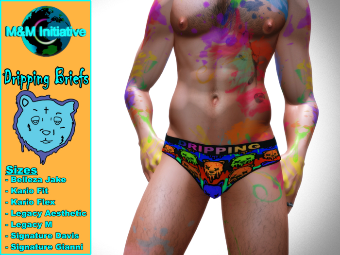 M&M Initiative - Delivery Hud - Dripping Briefs - C7