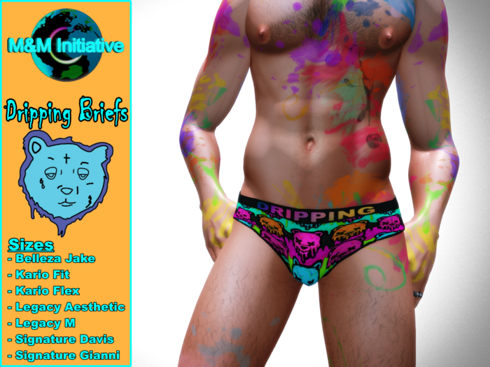 M&M Initiative - Delivery Hud - Dripping Briefs - C5