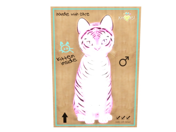 KittyCatS Male - Tiger Pinkie Winkie Normal Size 