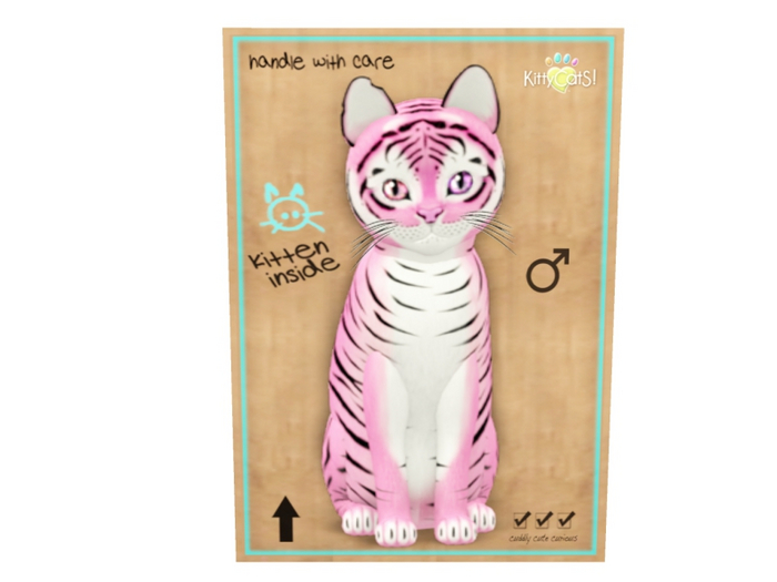 KittyCatS Male - Tiger Pinkie Winkie Normal Size 