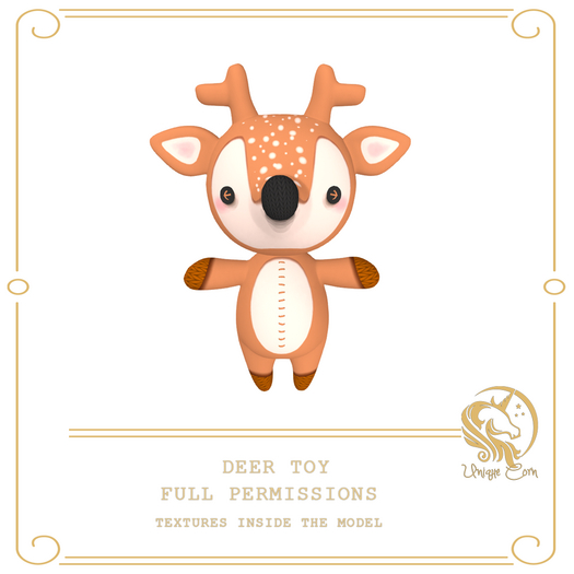 Full Perm Deer Toy