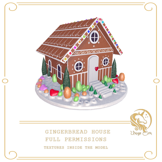Full Perm Gingerbread House