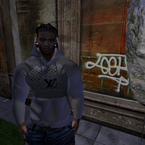 Grey hoodie