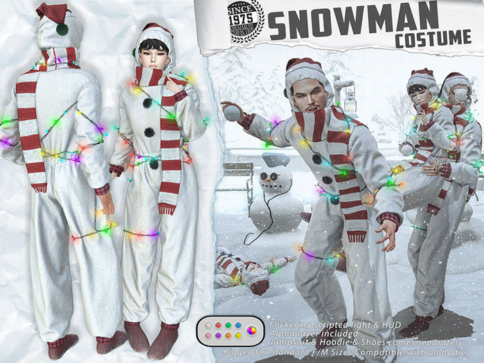 [Since1975] SnowMan Costume