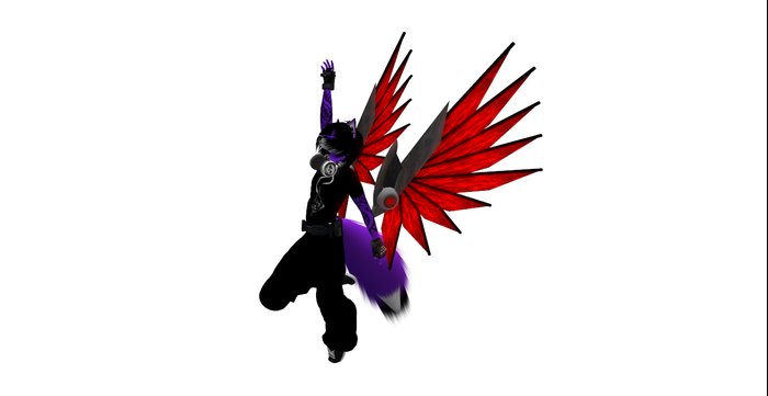 Gyberg wings - RED
