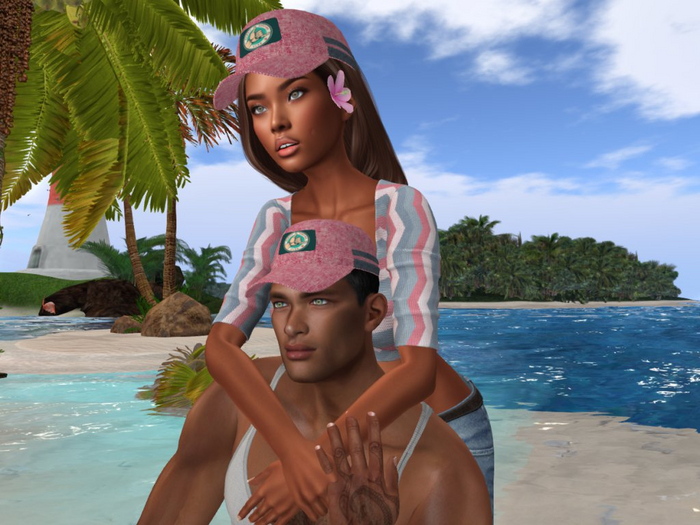 SHAKA ALOHA PINK CAP (with Resizer)