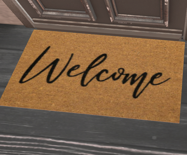 Welcome Door mat (plain)