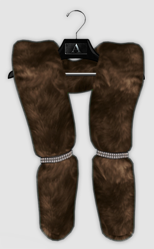 .:Avanti:. Nairah Fur Stole - Brown