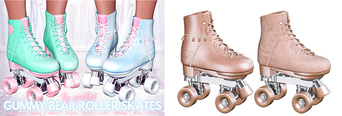 Spoiled - Gummy Bear Roller Skates Nude