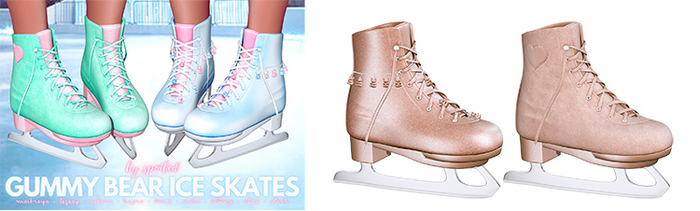 Spoiled - Gummy Bear Ice Skates Nude