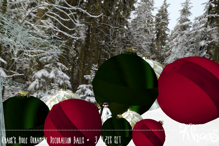 Khaos's Huge Ornament Decoration Balls