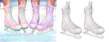Spoiled - Bunny Ice Skates Washed Out