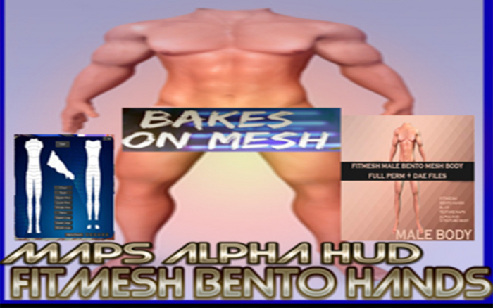Fitmesh Male BENTO Mesh Body (boxed)