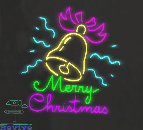 Revive - Merry Christmas Neon Sign 2022-1