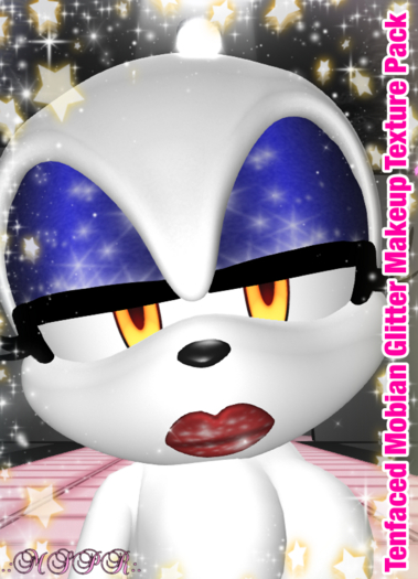 :MSPR: - Tenfaced Mobian Glitter Makeup Texture Pack
