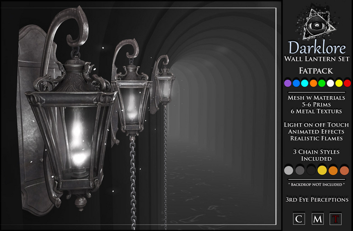 Darklore Wall Lantern Fatpack