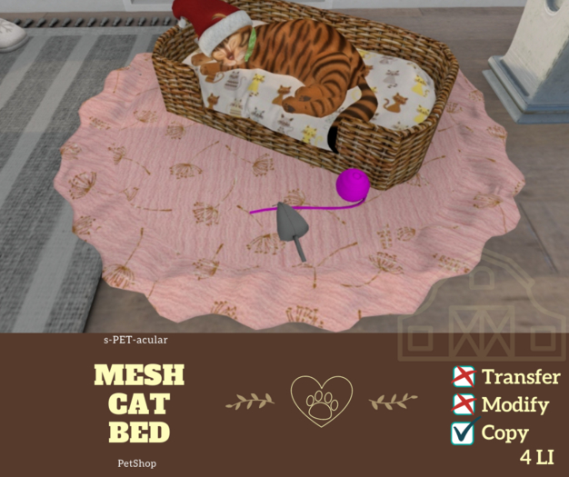 Mountain Cat Basket