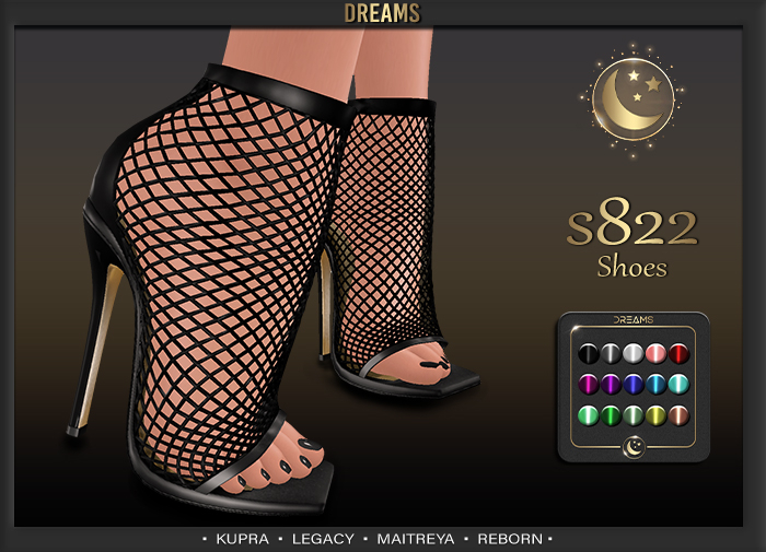 - DS - S822 Heels - FATPACK - [ADD]