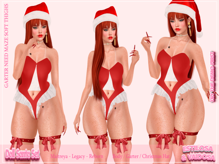 ESTILOSA & VAIDOSA - DOLL SANTA SET 