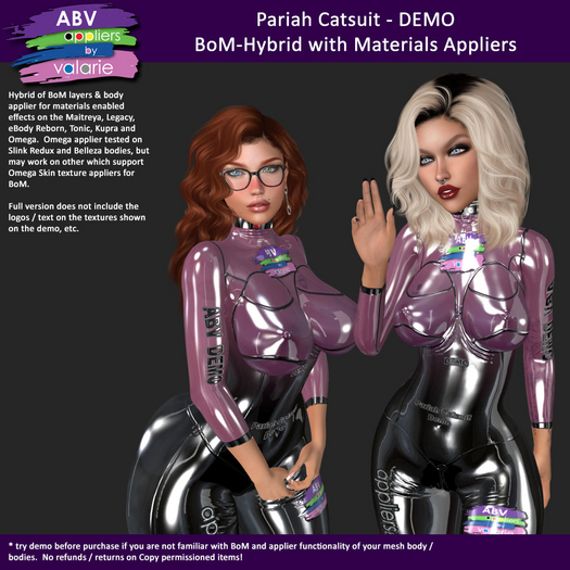 [ABV] Pariah Catsuit - Demo