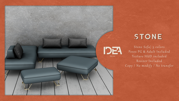 IDEA-Stone Sofa (ADD ME)