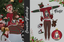 C/W Outfit Christmas Deer Red Green Rebirth
