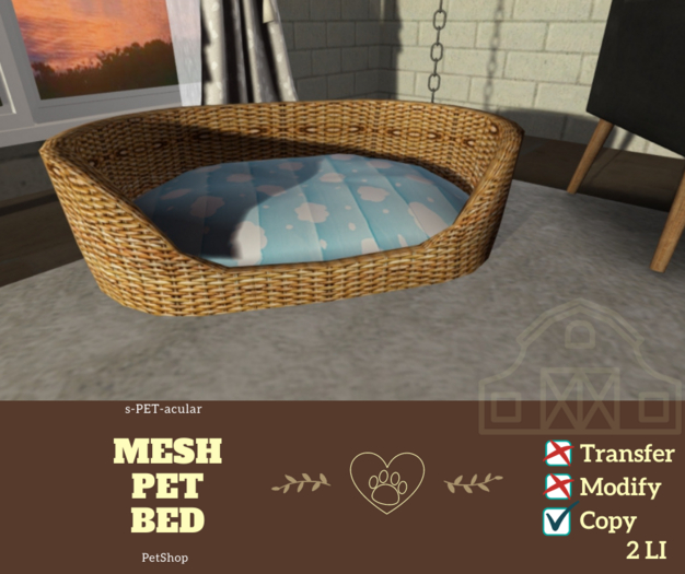 Mountain Pet Basket