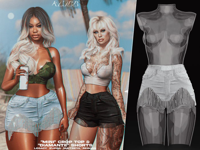 #KLUBB "Diamante" Shorts [Sniff]
