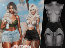 #KLUBB "Diamante" Shorts [Black]