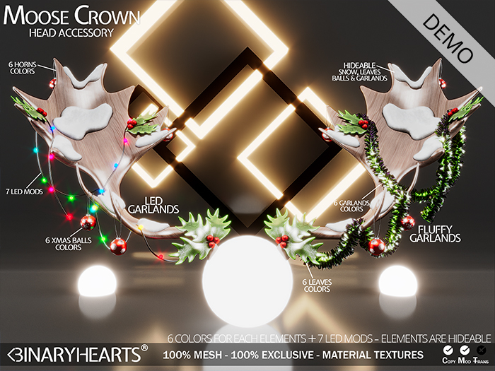 NEW - Moose Crown (DEMO) - <3H - BINARYHEARTS