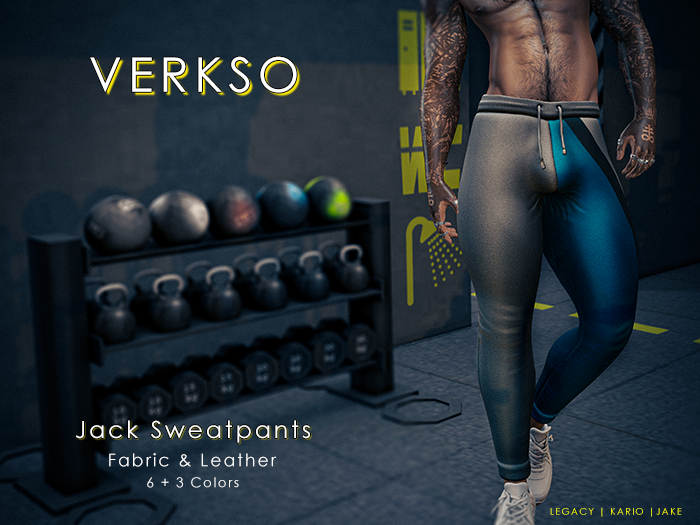 // Verkso // Jack Sweatpants (Legacy, Kario, Jake) (FATPACK)