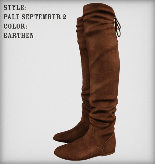friday - Pale September Boots 2 (Earthen)