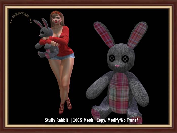 BARVAK - Stuffy Rabbit (Big and Huggable) - Decoration