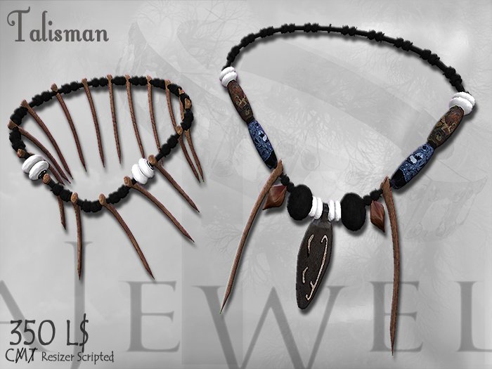 ::A JEWEL:: Ethnic Talisman Complete Set Jewelry