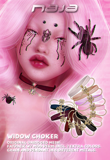 naja // widow choker icon pack