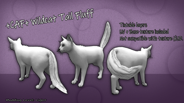 Second Life Marketplace - +CAF+ Wildcat Tail Fluff