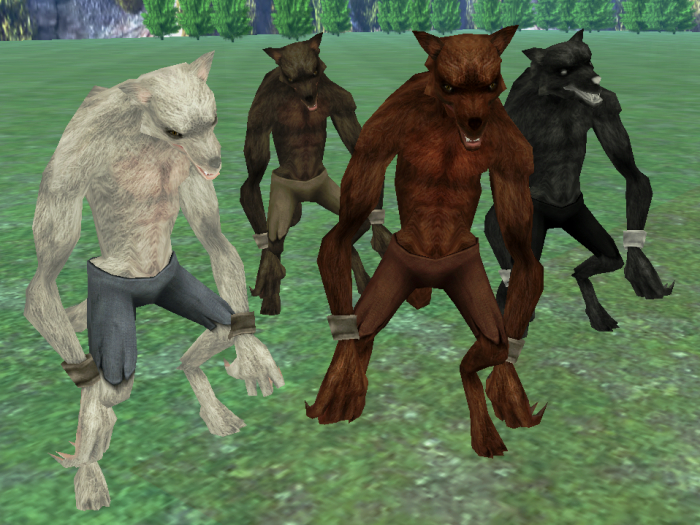 *PROMO* Animated-Mesh Huntable WEREWOLF (and KUR)