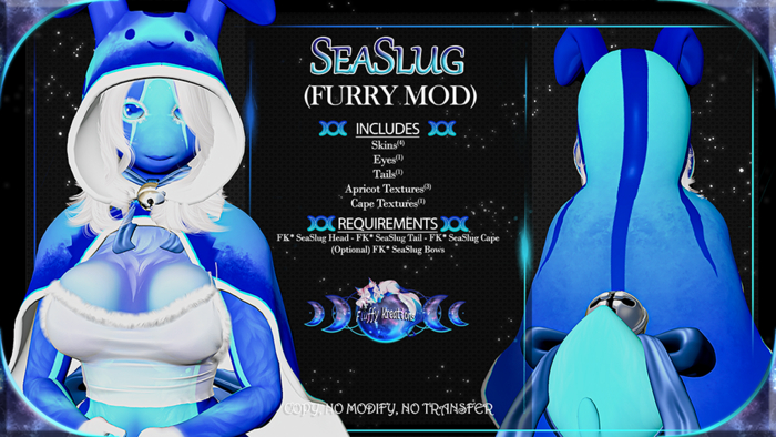 FK* SeaSlug ☾☾BlueLight☽☽ ☾☾Furry Mod☽☽ ☾☾BOM☽☽
