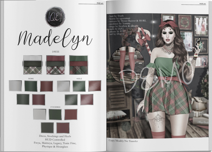 [QE] Madelyn Holiday Set DEMO