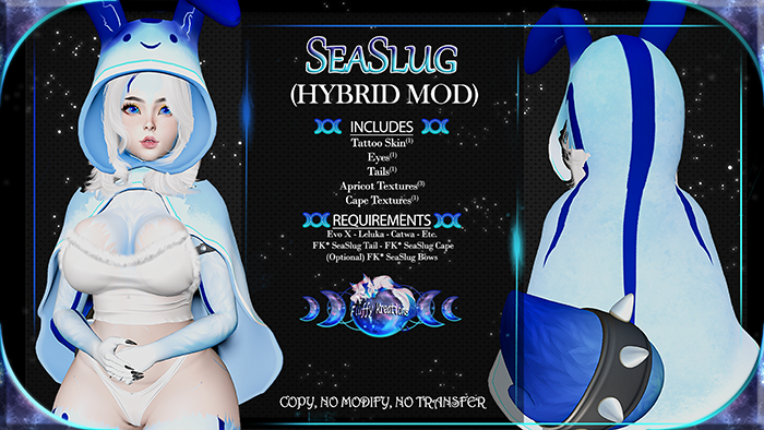 FK* SeaSlug ☾☾Blue☽☽ ☾☾Hybrid Mod☽☽ ☾☾BOM Overlay☽☽