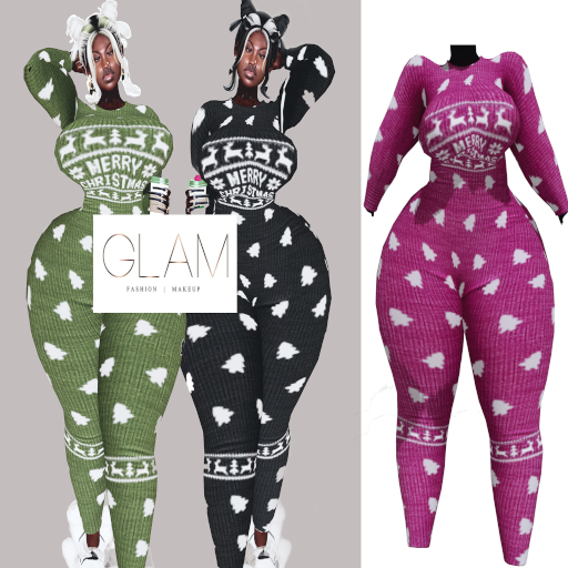 *** Asia Christmas Pj (Pink)***