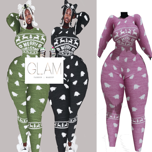 *** Asia Christmas Pj (Light Pink)***