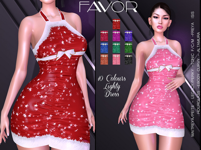 FAVOR - Lighty Xmas Dress 2