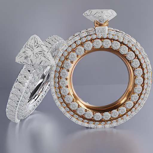 BWOKE " In Love With Diamonds" Rings