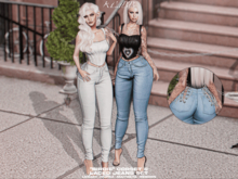 #KLUBB "Birdie" Corset & Laced Jeans [FP]