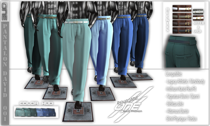 ONE-Pantalon David (FATPACK 2)