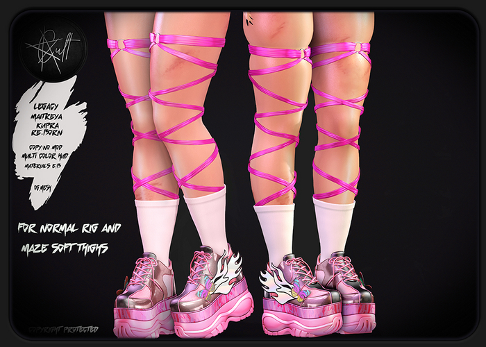 : CULT : Gillian with HUD + Maze Soft Thighs