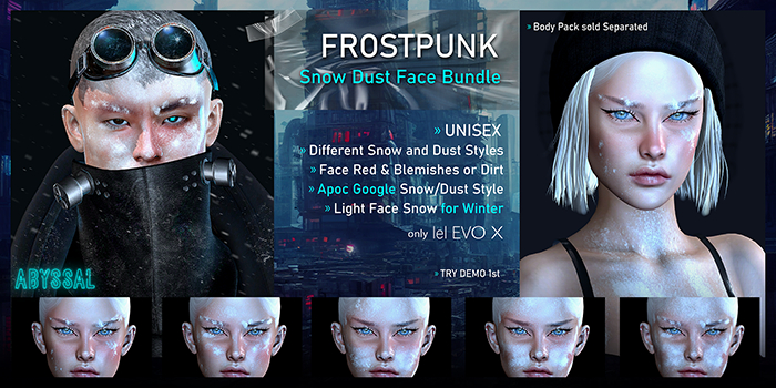 +ABYSSAL+ FROSTPUNK FACE & BODY BOM&EVOX FATPACK